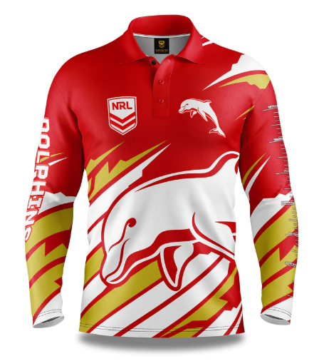 NRL Dolphins Custom Name Number ndigenous 2022 Fishing Jersey Sweatshirt