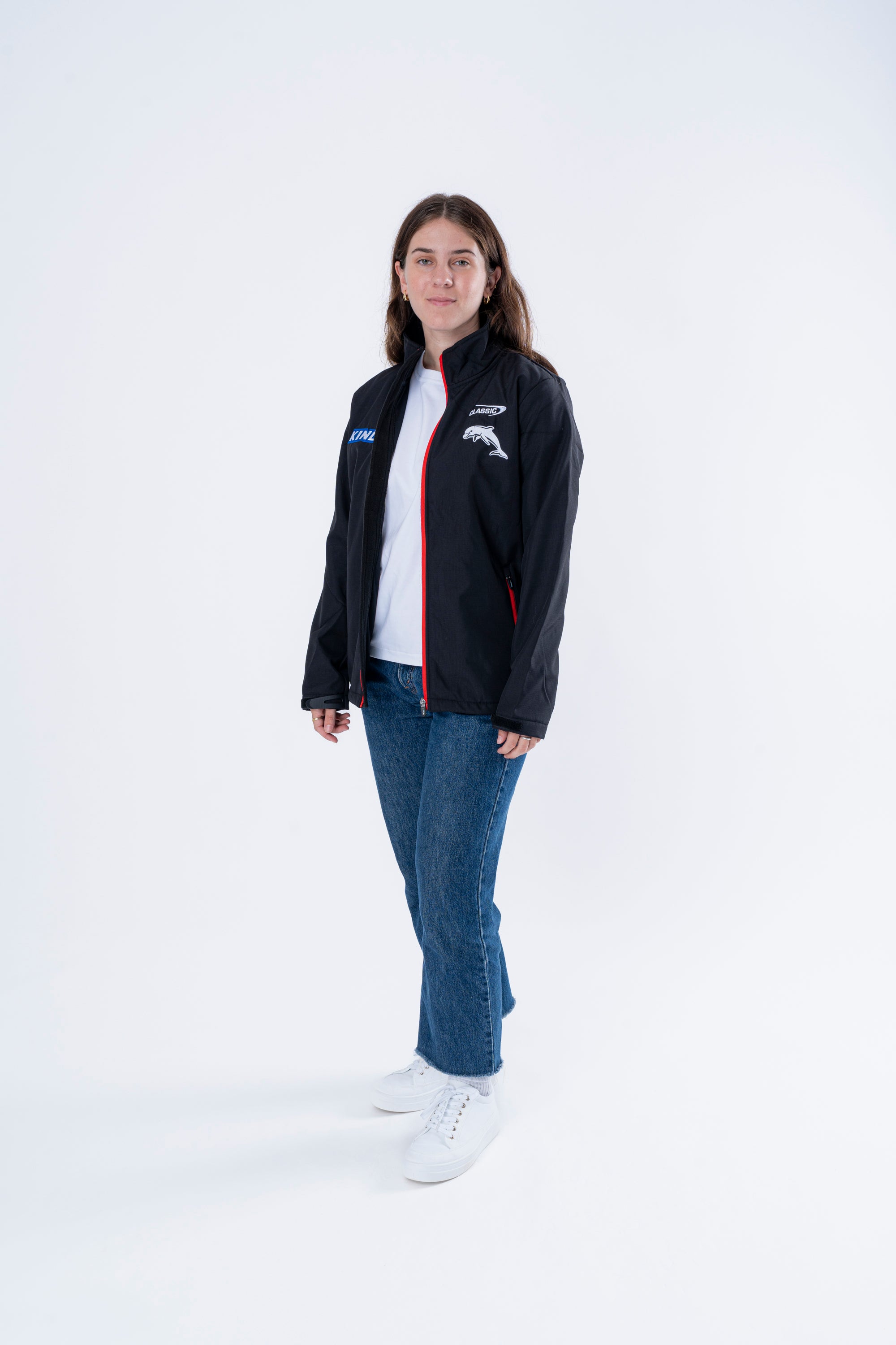 2025 DOLPHINS LADIES SOFTSHELL JACKET