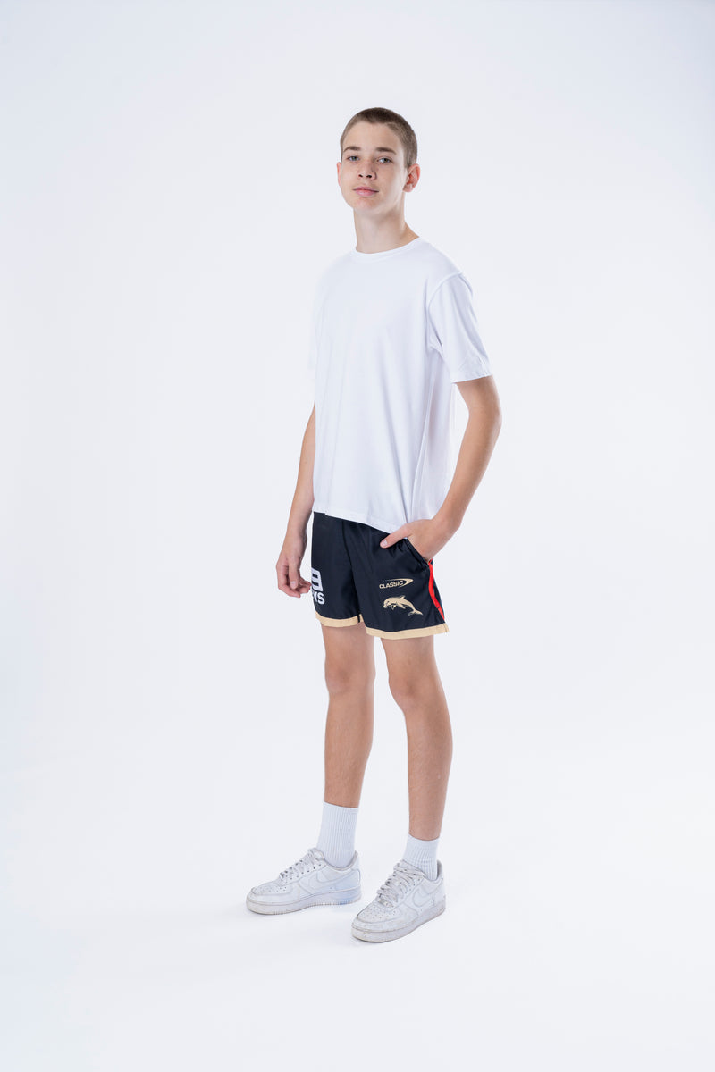 2025 DOLPHINS YOUTH PERFORMANCE GYM SHORTS