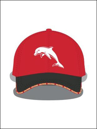 2024 DOLPHINS MEDIA CAP RED