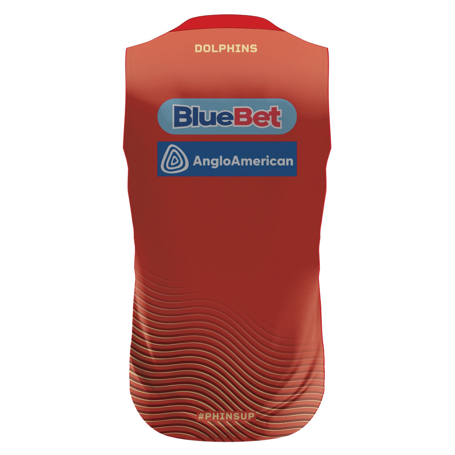 2024 DOLPHINS MENS TRAINING SINGLET RED