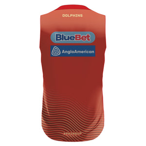 2024 DOLPHINS MENS TRAINING SINGLET RED