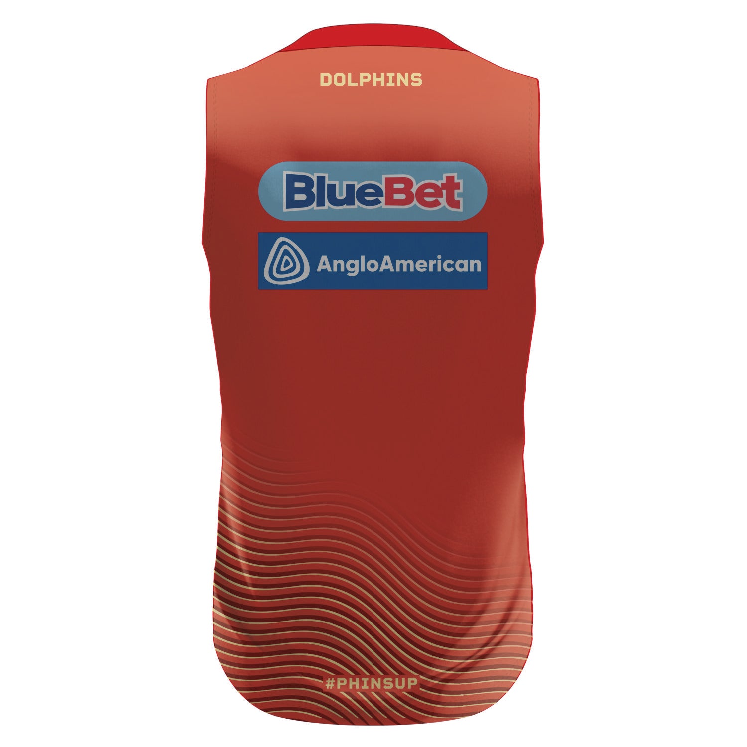 2024 DOLPHINS YOUTH TRAINING SINGLET RED