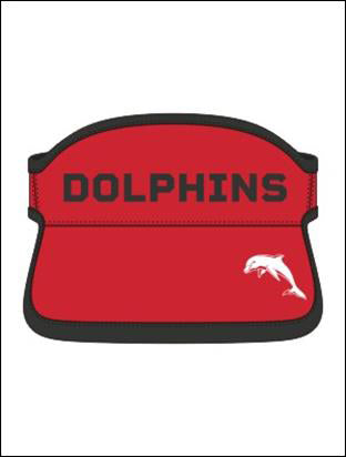 2024 DOLPHINS MENS VISOR RED