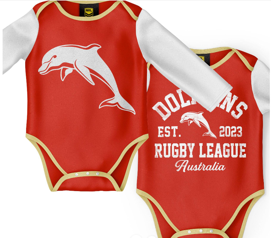DOLPHINS BODYSUIT 2PC GIFT PACK