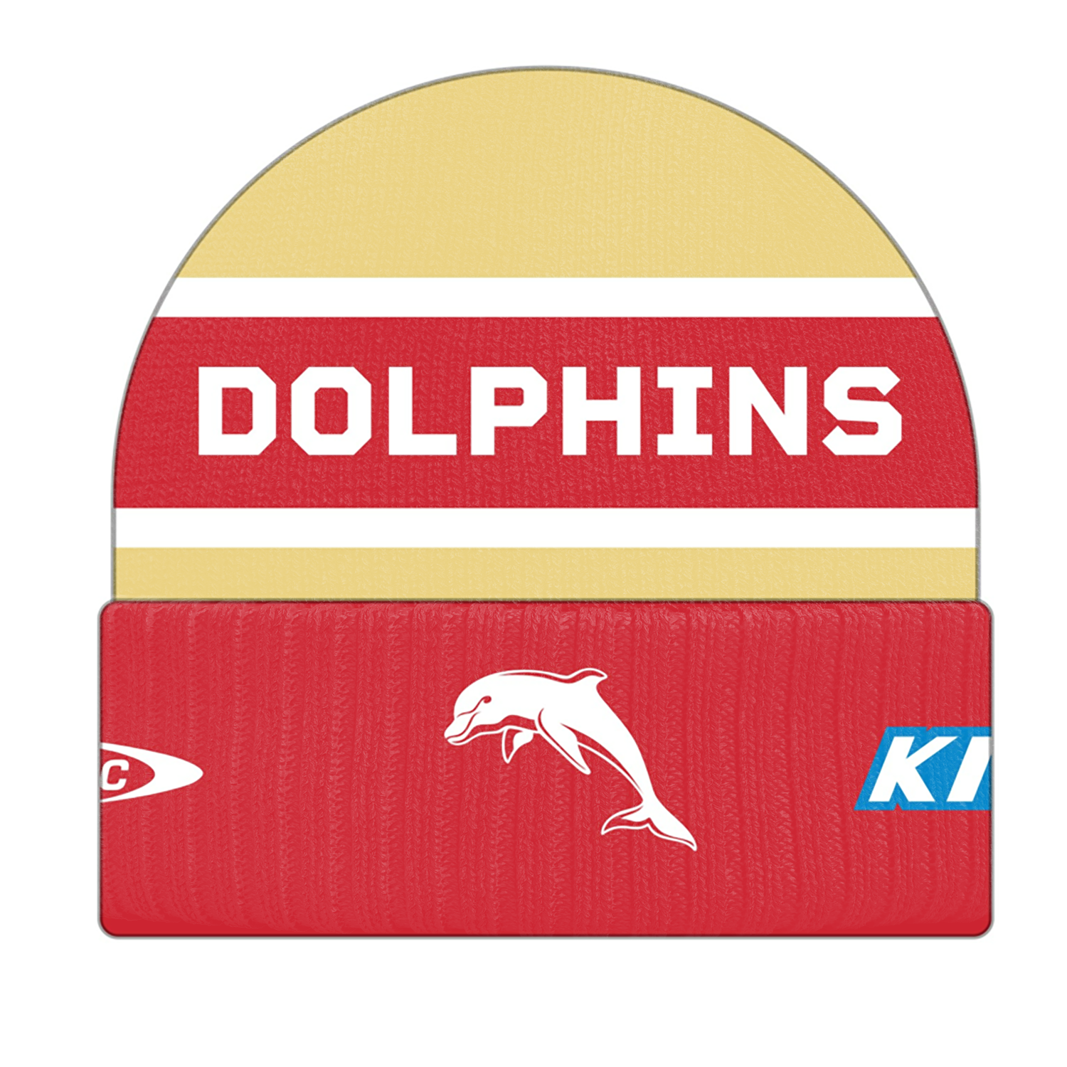 2024 DOLPHINS BEANIE RED