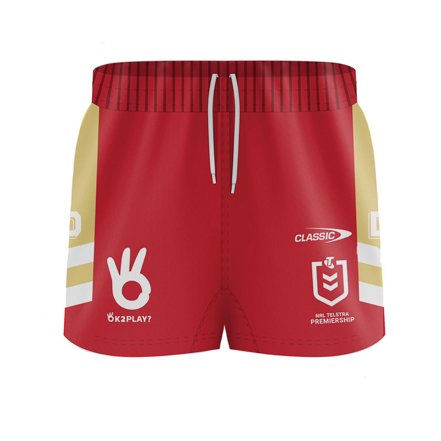 2024 DOLPHINS MENS HOME SHORTS RED