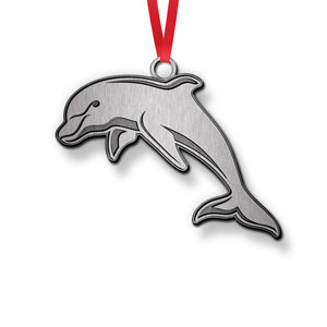 DOLPHINS METAL ORNAMENT