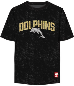 DOLPHINS ADULT WASHED TEAM T-SHIRT